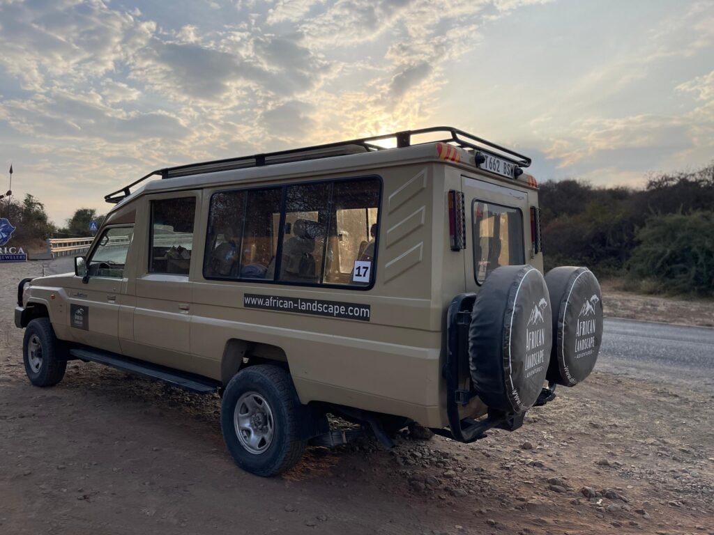 Our Safari Vehicle