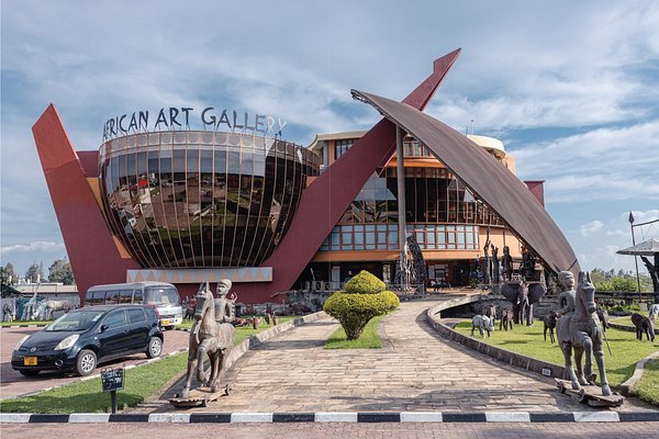 Arusha, Tanzania and the foothills of Mount Meru